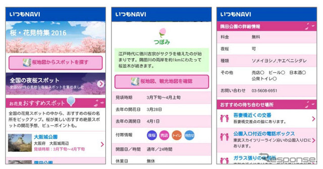 桜・花見特集2016