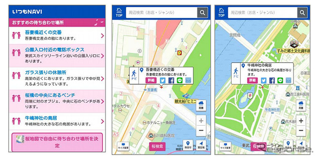 スポット情報