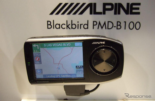 【CES 07】CDレシーバー内にPNDを収納するナビ…アルパイン