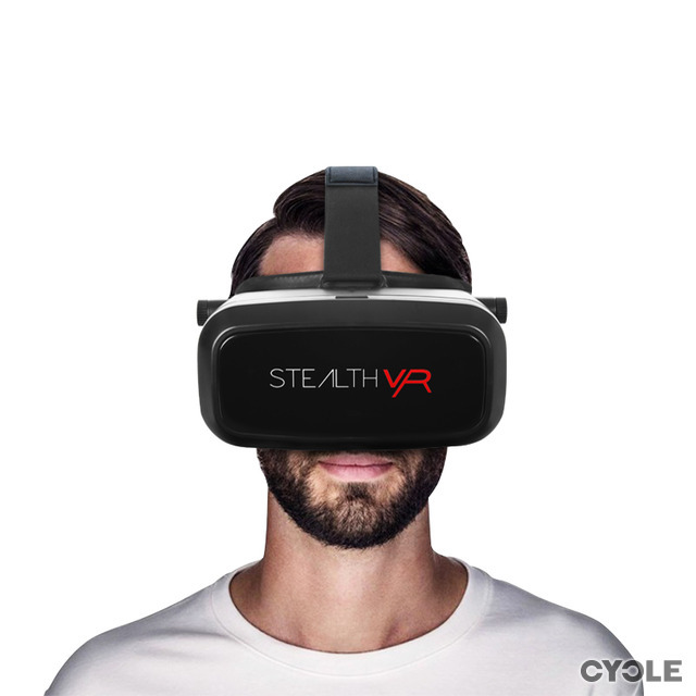 スマホでヴァーチャル体験できるヘッドセット「ステルス VR」