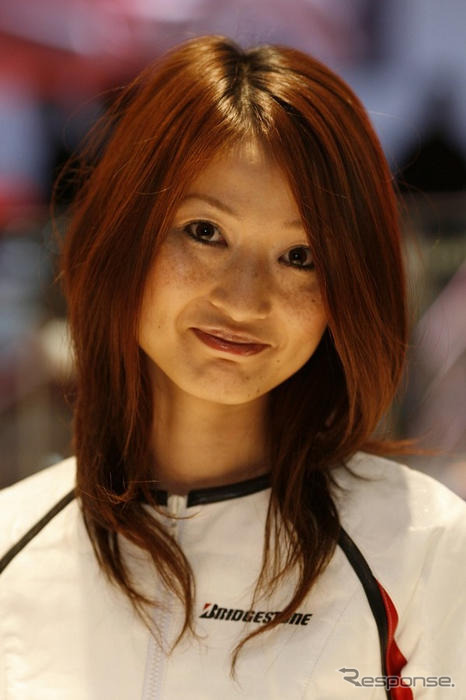 【東京オートサロン07】コンパニオン写真蔵…その2、ブリヂストン
