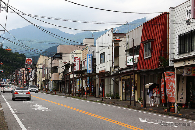 東照宮と日光駅を結ぶ日本ロマンチック街道から