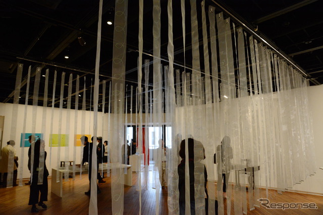 発表会場ではミラノサローネでの展示も一部再現