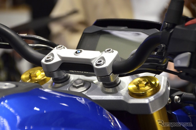 4ストローク単気筒313ccエンジンを搭載するBMW Motorrad G310R。