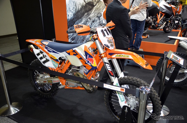 エクストリームエンデューロ王者のタデウス・ブラズシアクの『300EXC』。