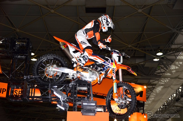AMAスーパークロスでチャンピオンを獲得した『450SX』のR.ダンジー仕様。