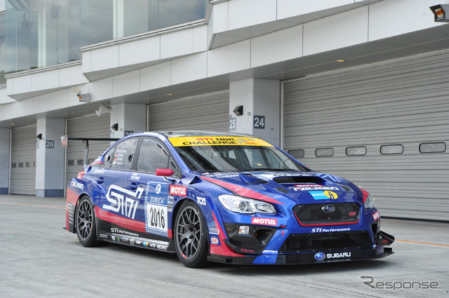 2016ニュルブルクリンク24時間に向けたスバル『WRX STI』のシェイクダウンテスト