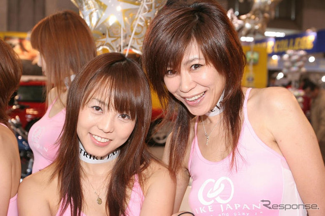 【東京オートサロン07】コンパニオン写真蔵…その5、トライクジャパン