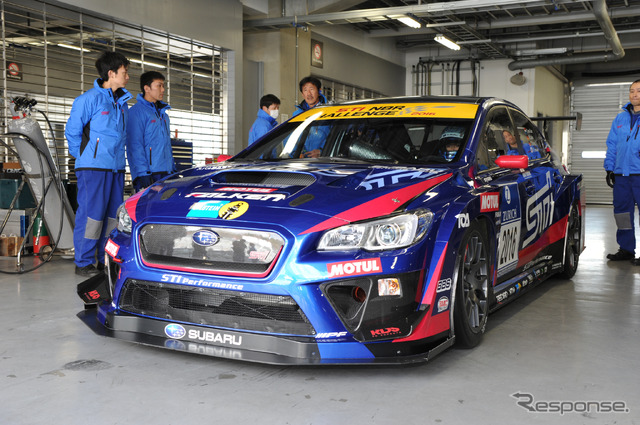 2016ニュルブルクリンク24時間仕様のスバル『WRX STI』