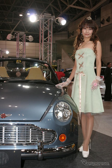 【東京オートサロン07】コンパニオン写真蔵…その6、クモイモータース