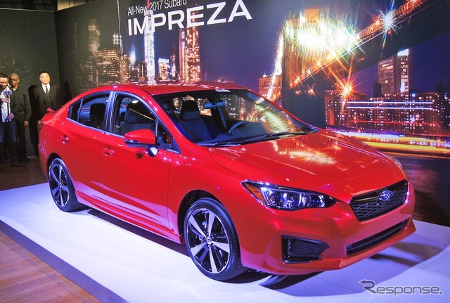 スバル インプレッサ セダン 新型(ニューヨークモーターショー16)