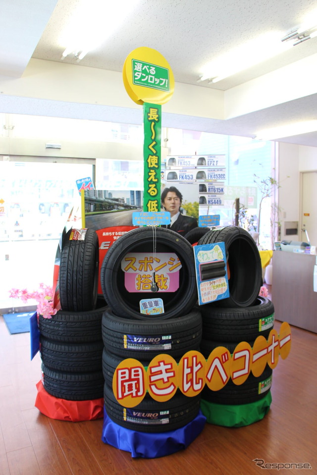 ダンロップのタイヤ専門店「タイヤセレクト久が原店」