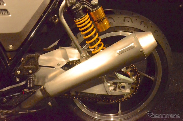 大阪モーターサイクルショーで世界初披露となったホンダ Concept CB Type II。