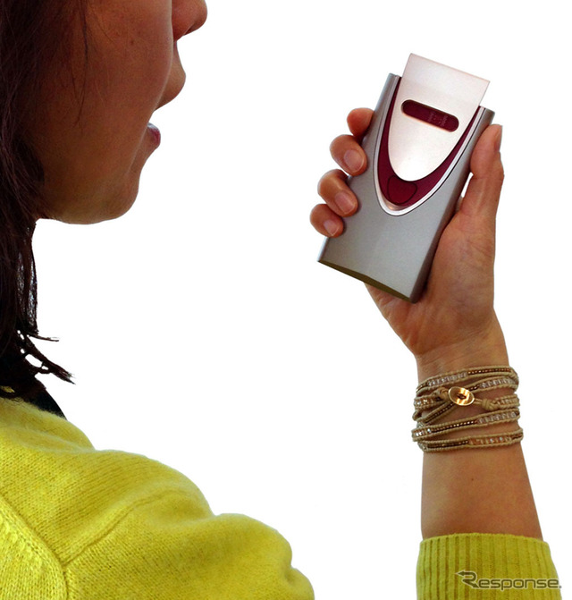 試作した呼気アルコール検知器