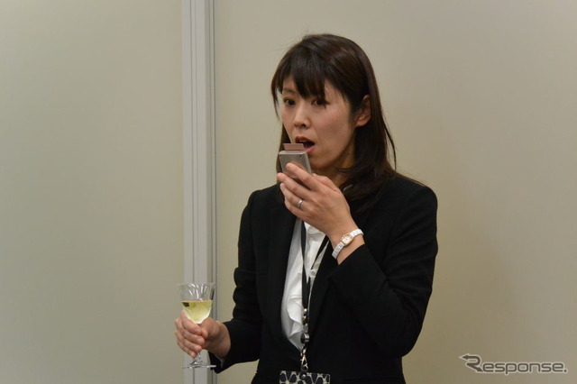 ポータブル呼気アルコール検知器の開発に関する発表会