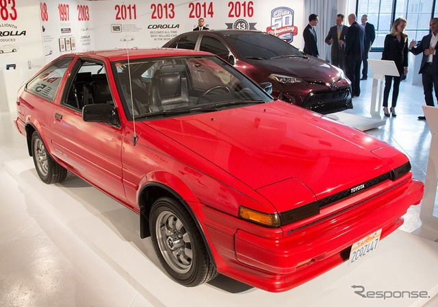 名車、AE86（ニューヨークモーターショー16）