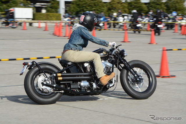 ロードホッパー Type5 EVOやType9 EVOは、屋外で試乗することもできる