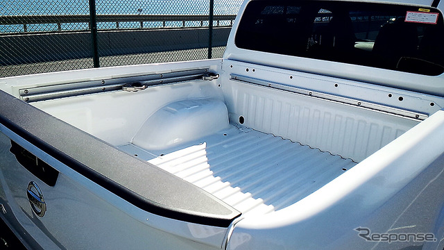 日産ピックアップ12代目、欧米豪などで販売される『NP300 NAVARA』(ナバラ)。3月に大磯で行われた日産日産小型商用車(LCV)オールラインナップ公開にて