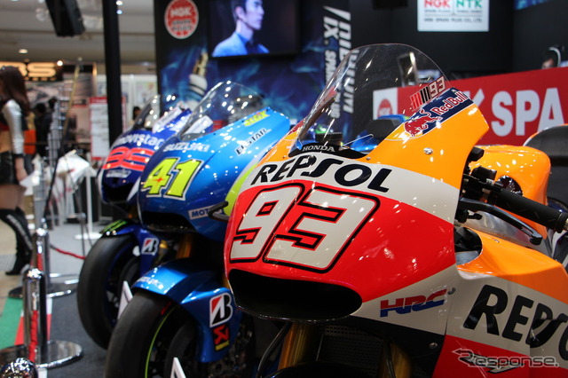 NGKブース(東京モーターサイクルショー16)