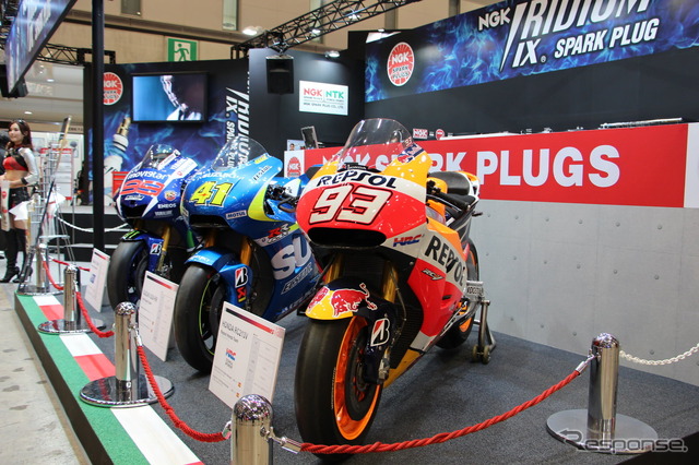 NGKブース(東京モーターサイクルショー16)