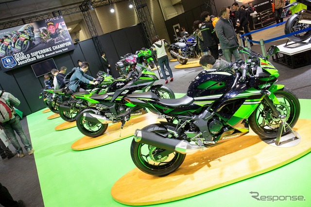 カワサキブース(東京モーターサイクルショー16)
