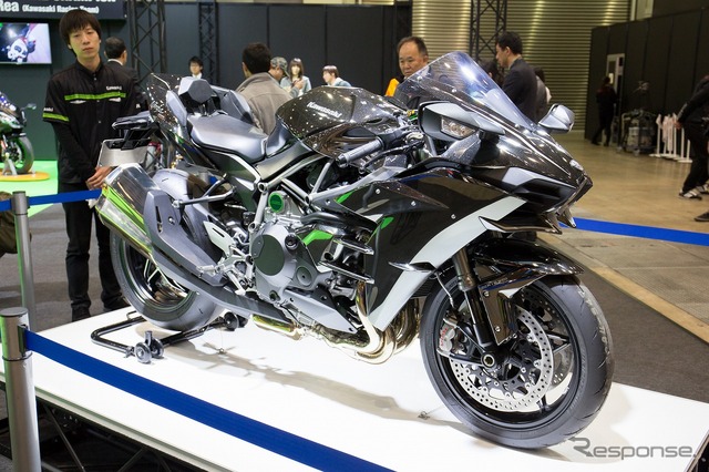 カワサキブース(東京モーターサイクルショー16)