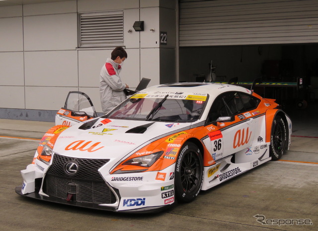 #36 au TOM'S RC F(富士テスト初日)