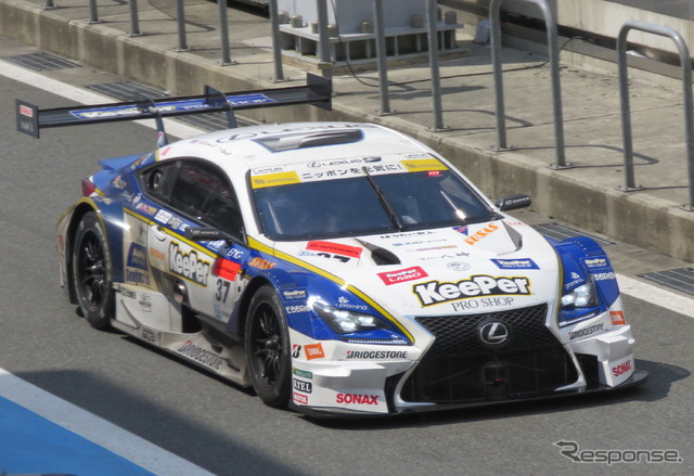 #37 KeePer TOM'S RC F(富士テスト2日目)