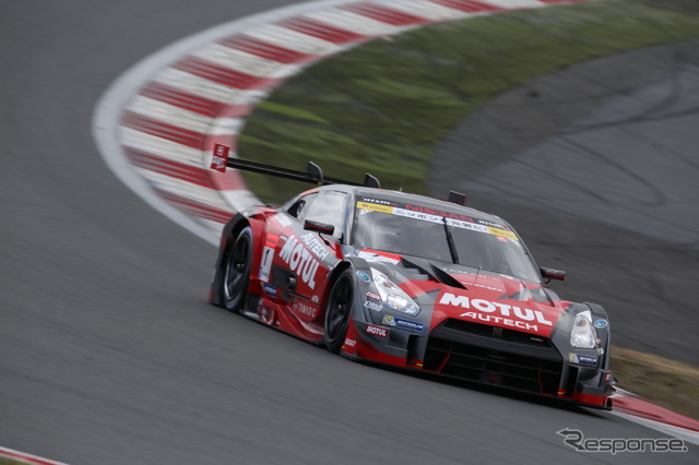 GT500クラス3連覇を目指すNISMOの#1 GT-R(富士テスト初日)