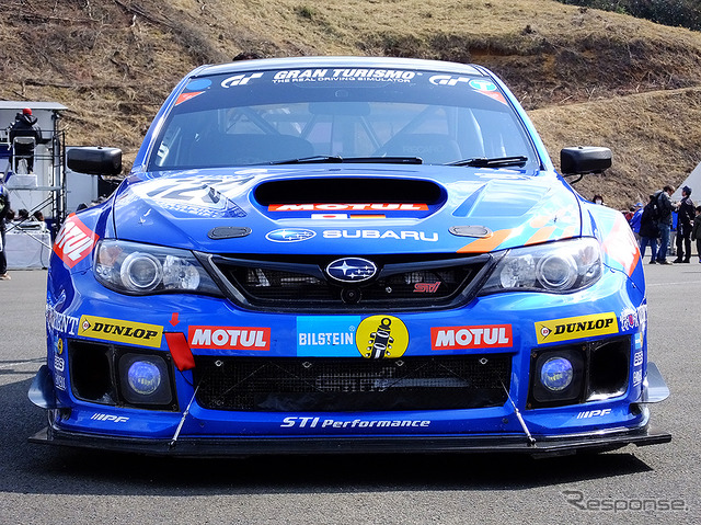 スバルWRX STI NBR CHALLENG 2013［2013年］（3月27日、スバルファンミーティング、栃木県佐野市・スバル研究実験センター）