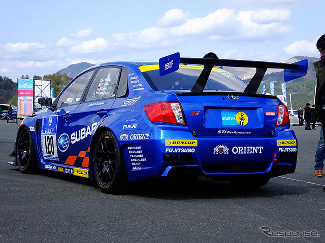 スバルWRX STI NBR CHALLENG 2013［2013年］（3月27日、スバルファンミーティング、栃木県佐野市・スバル研究実験センター）