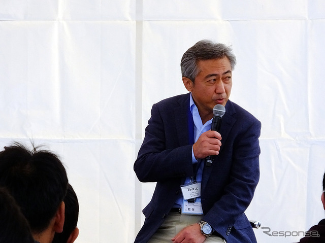 3月27日のスバルファンミーティングでは、スバルBRZ開発責任者・乾保氏とモータージャーナリスト・河口まなぶ氏によるトークセッションも行われた(栃木県佐野市・スバル研究実験センター)