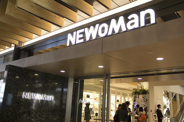 3月25日オープンした新宿新南口に開業する商業施設・ニュウマン(NEWoMan)