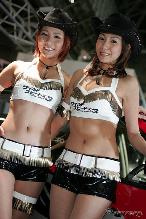 【東京オートサロン07】コンパニオン写真蔵…その24、トーヨータイヤ
