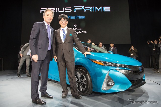 新型トヨタ プリウス PHV(米国名:プリウス プライム)