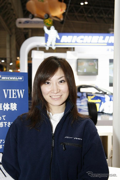 【東京オートサロン07】コンパニオン写真蔵…その25、ミシュラン