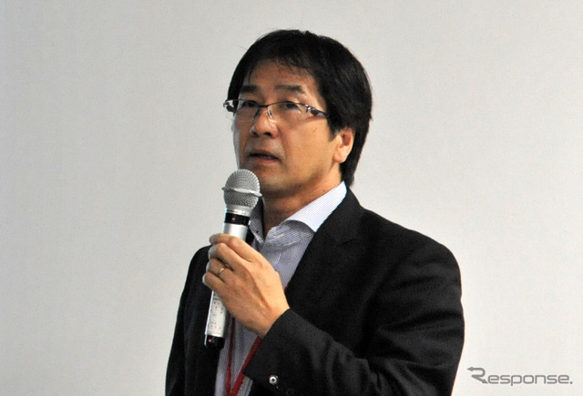 SIP-adus 自動走行システムの責任者となった葛巻清吾(プログラム・ディレクター)