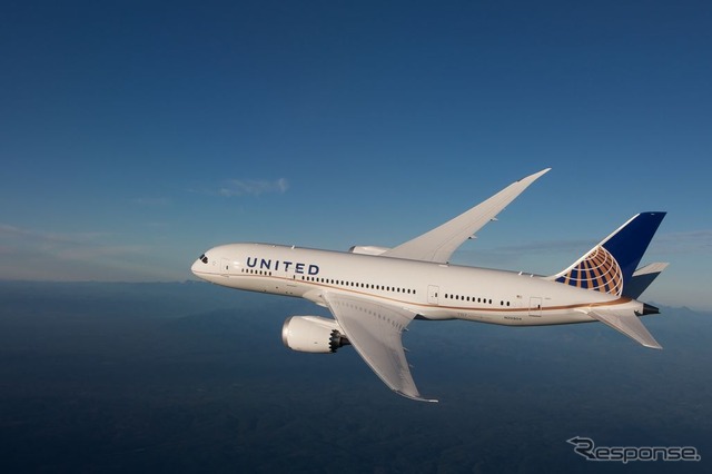 ユナイテッド航空のボーイング787ドリームライナー