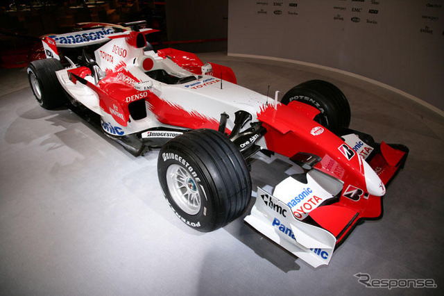 【トヨタF1】ニューマシン TF107 発表