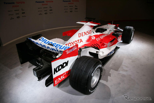 【トヨタF1】ニューマシン TF107 発表