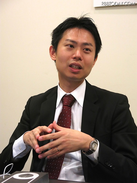 ライナフ代表取締役の滝沢潔氏。もともと不動産業界出身で、空き室問題を解決するべくスマートロックの開発に乗り出したという