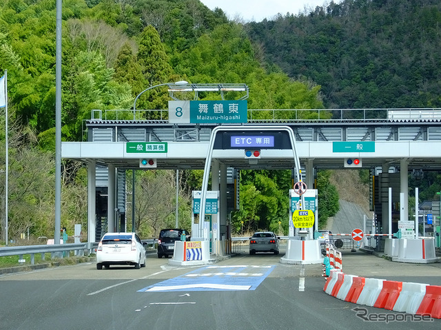 舞鶴若狭道、舞鶴東インターチェンジ