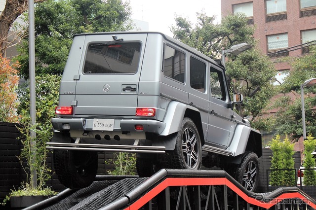 メルセデス G550 4×4 スクエアード
