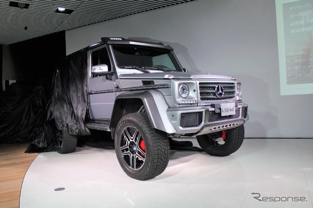 メルセデス G550 4×4 スクエアード