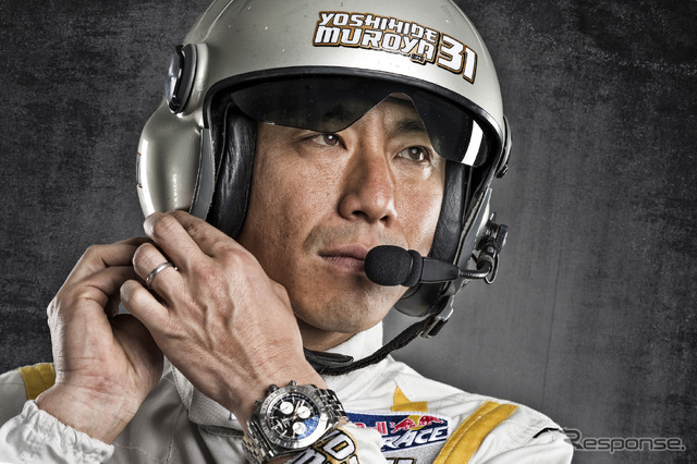 エアレースパイロットの室屋選手。