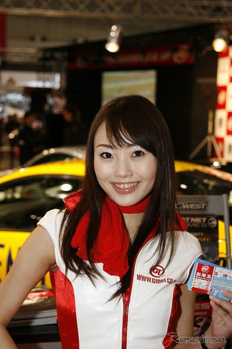 【東京オートサロン07】コンパニオン写真蔵…その37、GTネット
