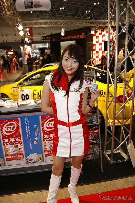 【東京オートサロン07】コンパニオン写真蔵…その37、GTネット