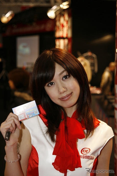 【東京オートサロン07】コンパニオン写真蔵…その37、GTネット
