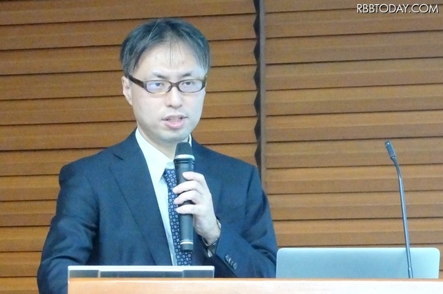 IIJ 配信事業推進部 副部長の冨米野(ふみの)孝徳氏
