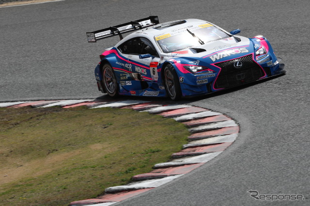#6 レクサスRC F(GT500クラス予選2位)